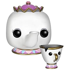 Funko Pop Tetera (Sra. Potts) y Taza (Chip) (Bella y Bestia - Disney 92) - Imagen 3