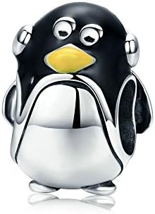 Mijn bedels Sterling silver charm Cute penguin