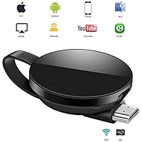 ATETION WIFI Display Dongle, WiFi Wireless 1080P Mini Display Receiver HDMI TV Miracast DLNA Airplay per IOS / Android / Mac