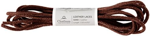 Chatham Unisex-Adult Round Leather Laces Shoe Laces