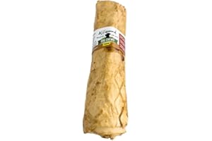 LIFEBOUND Os à mâcher Naturel pour Chiens – Délicieuse friandise à mâcher pour l'hygiène Dentaire – pour Tous Les Chiens (12,7cm, Beurre de cacahuètes)