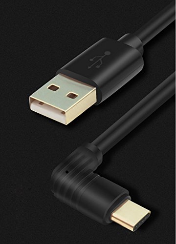 USB Typ C Kabel, AIBULO® Hallo-Speed-USB 3.1 Typ C USB-C Standard Typ A USB 3.0 Datenkabel für Nexus 6P, Nexus 5X, Pixel C, Lumia 950 / 950XL, Huawei Ascend P9 und andere Typ-C Unterstützte Geräte (1m, schwarz) - 3