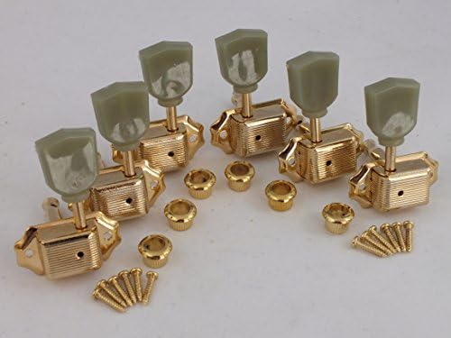 GOLD 3 a-side VINTAGE MACHINE HEADS Tuners for Gibson style guitars