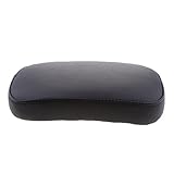 Material: cuero artificial Gazechimp Asiento de Pasajero de Cojín 6 Succión Ventosa Piezas para Harley Custom Chopper