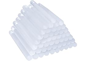 ANSIO Hot Glue Sticks for Hot Glue Gun, SGS Approved, 50 pcs - 7mm x 100mm