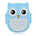 Produktbild Kinder Erwachsene Owl Stil Mittagessen Box Food Container Aufbewahrungsbox Portable Bento Box blau