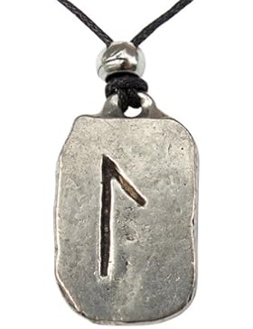 Lagu Rune Anhänger Amulett Talisman Zinn Schmuck - Kreislauf