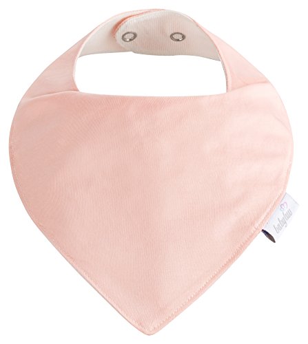 Baby-Lätzchen Set für Mädchen 5 Stück, Dreieckstuch aus Baumwolle in den Farben Rot, Rosa und Weiß, Saugstark und Wasserdicht – Halstücher – Spucktücher – Sabberlätzchen - 3