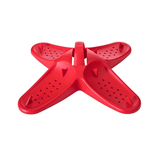 Good 2 Heat Plus 4301 - Bidón para patatas de microondas, plástico, color rojo