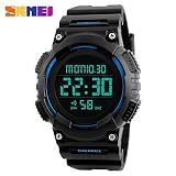 Man-hj Outdoor Multi-Funktions-Dual-Display-Uhr Wasserdichte Bergsteiger-Uhr für Herren Uhren (Color : 2)