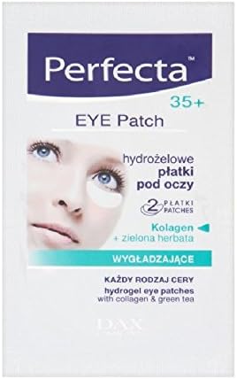 Perfecta Hydrogel Eye Patches with Collagen and Green Tea 2 Pcs 35+