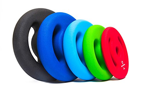 Langhantel mit Federverschluss inklusive Hantelscheiben (Gewichte) aus 100% Gusseisen in unterschiedlichen Varianten 6kg 10kg 12kg 20kg - 4