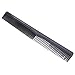 Salon Black Plastic Cutting Hair Tooth Comb Barber