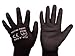 Produktbild 12 Paar, Schwarz, PU beschichtet, Nylon Arbeitshandschuhe, Größe 8/M