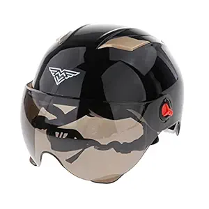 Street27 Bicycle Helmet Electric Bike Outdoor Sports Motorcycle Safety Helmet Black