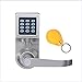Produktbild Smart Door Lock Digital Keypad Lock Keyless Anti-Thef Remotely and Mechanical Key for Aluminium or Wooden Door