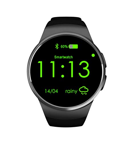 ELEGENCE-Z Smart Watch, Fitness Watch Support SIM TF/SD Card Mobile Phone Surveillance, Sleep Monitor, Mobile Phone Finder, Bluetooth support IOS and Android Gold