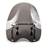 honda shadow 125 test Windschutzscheibe als Kombination von optimalen Windschutz und stilechtem Custom-Style.