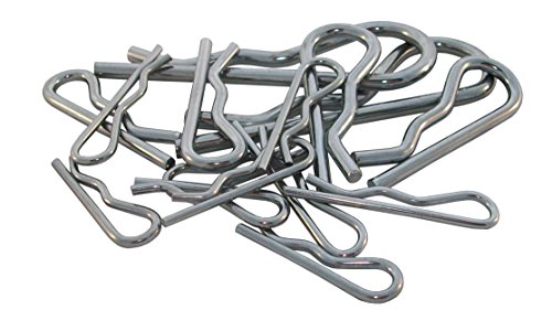 CON:P B34159 Sortimentskasten Federstecker, verzinkt, 150-teilig