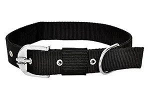 SNOOKUM Nylon Collar 0.75 INCH Dog & Cat Everyday Collar (Small) Color May Vary