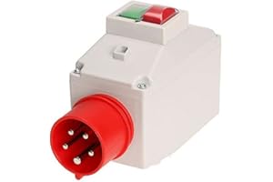 KLINGERBORN Motorschutzschalter ISKRA MS25 10-16A in Gehäuse mit CEE-Kragenstecker