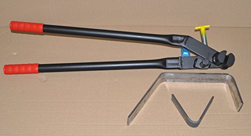 Rinneisenbiegezange, Rinneisenbieger, Abbieger, Dach, 600 mm, biegen über 90° - 3