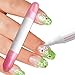 Nail Art Polish Corrector Pen Manicure+3 Changeable Tip