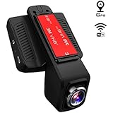 TOGUARD Dash Cam GPS,WiFi Dashboard Camera,Stealth Full HD 1080P Dash Camera,170 Degree Wide Angle Lens, 2.45" IPS LCD,Car DVR Road Video Recorder, Loop Recording, HDR, Parking Monitor, Motion Detection