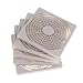 Produktbild H HILABEE 5Pack Staubdicht 120mm Computergehäuse Lüfter Staubfilter Abdeckung Grillabdeckung Weiß