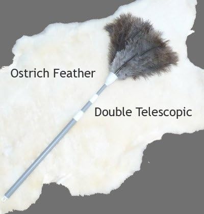 Ostrich duster - Ostrich Double Telescopic Duster 30 - 60 "
