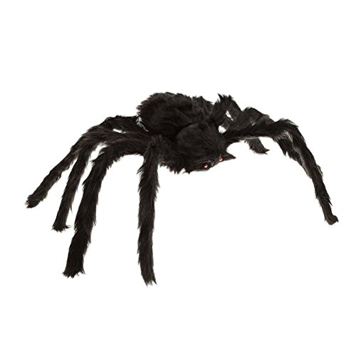 Spider,Halloween Decoration Haunted House Prop Outdoor Indoor Wide Colorful and Black (30cm, Black) Spider,Halloween Decoration Haunted House Prop Outdoor Indoor Wide Colorful and Black (30cm, Black)