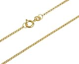 Deutsches Qualitätsprodukt Fa. Thomas Maier Erbskette, Goldkette - 1,5mm Durchmesser - 333 Gold, Länge 65cm