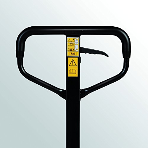 Stabilux Gabelhubwagen, Traglast 2500 kg, Gabellänge 1150 mm, Polyurethanräder, rot, 3 Jahre Qualitätsgarantie - 4