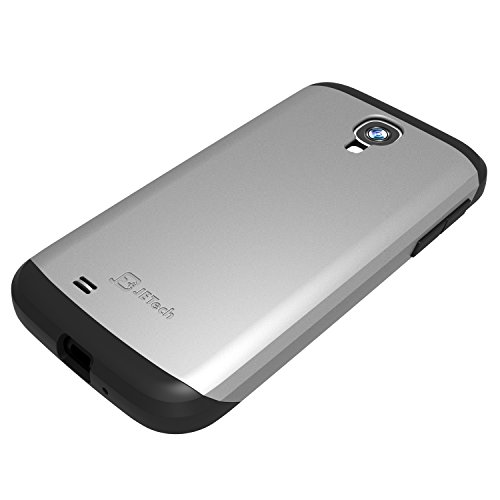 JETech - Funda para Samsung Galaxy S4  Carcasa Protectora  Plata