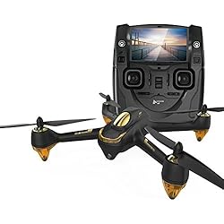 Hubsan H501S X4 Brushless FPV Drone GPS avec Caméra 1080P HD 5.8Ghz Mode sans Tête Une-clé Retour Maintien d'Altitude Follow Me (H501S Noir)