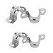 Produktbild F Fityle 4pcs Edelstahl Rohrklemme Rohrschelle Sattelklemme Clips