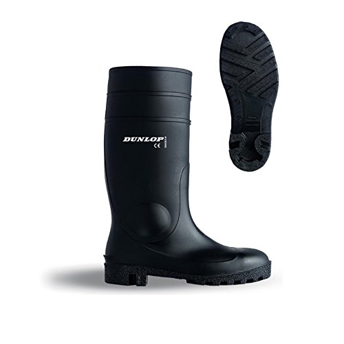 Preisvergleich Produktbild Dunlop Protomaster Sicherheit Gummistiefel schwarz – 142PP