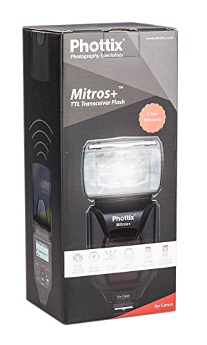 Mejor Ahorro para Phottix Mitros+ TTL - Flash con Zapata para Canon
Revisión