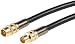 Produktbild auvisio Koaxialkabel: Premium-HDTV-Antennenkabel, Koaxial-Stecker, 10 m, schwarz, 105 dB (Antennenkabel für Kabelfernseher)