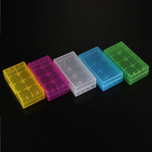 5X Micro BATTERIE AUFBEWAHRUNGSBOX Transportbox Akku BOX CASE 18650 CR123A 16340