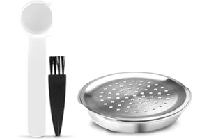 BENFUCHEN Capsules de café réutilisables, filtres rechargeables pour Senseo HD7801, Senseo HD6592 capsules avec cuillère et brosse