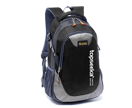 Outdoor peak Unisex Jungend Oxford wasserdicht Büchertasche Rucksack Laptoptasche Unitasche Freizeitrucksack Schulrucksack Studententasche Daypacks Reisetasche - 3
