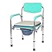 Produktbild Leichter, klappbarer Toilettenstuhl mit herausnehmbarem Toplader für ältere Senioren  Behinderte, Behinderte, Großeltern ZHANGAIZHEN (Color : Green, Size : As Shown)