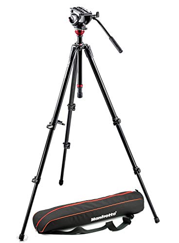 En Venta Manfrotto MVH500AH 755XBK - Kit para vídeo (Cabezal Fluido
500, trípode 755XBK con Patas Sencillas y Base de nivelación, Bolsa de
Transporte), Negro Descuento