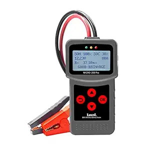 Aoccy 12-Voltage Car Motorcycle Battery Tester Digital Battery Analyzer Micro-200 Pro Motorcycle Automotive Car Diagnostic Tool