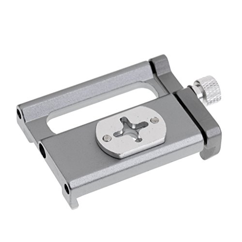 MagiDeal Universal Handy Halterung Drehbar Alu Geeignet FÃ¼r Fahrrad MTB Lenker - Silber