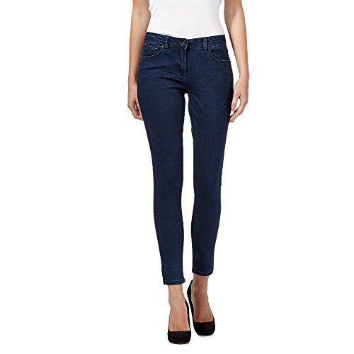 Red Herring Womens Dark Blue Petite 'Holly' Super Skinny Jeans 14S