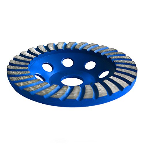 S&R Diamantschleiftopf 125×22,2 x24 mm, in Profiqualität für UNIVERSAL: Beton, Marmor, Granit, Naturstein, Kunststein, Ziegel, Mauerwerk, Putz, Estrich. - 4