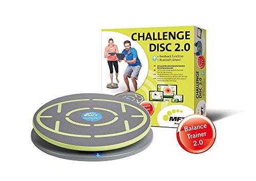 MFT Trainings und Therapiegerät Challenge Disc 2.0 Bluetooth, grau-grün, 44, 9005 - 2