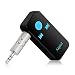 Produktbild Bluetooth Empfänger V4.1 Intelligenter Drahtloser Tragbare Bluetooth Music Receiver Wireless Audio Adapter Audiogeräte mit TF/SD Karte für KFZ Auto Lautsprechersystem mit Stereo 3.5 mm Aux Input Jack